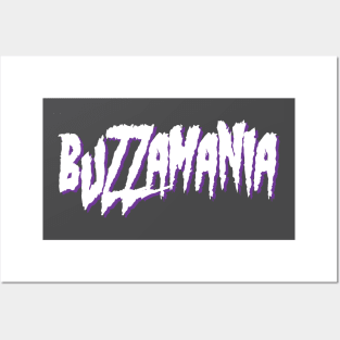 Buzzamania White Posters and Art